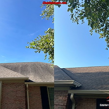 Gentle But Effective Roof Cleaning In Chesterfield, MO.